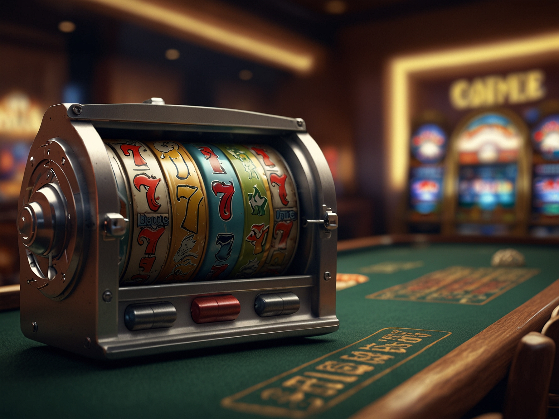 Slots and bonus banner